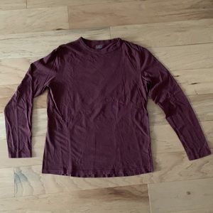 Mens Flint and Tinder Huckberry Supima Long Sleeve T-Shirt Made in USA